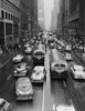 USA  New York City  rainy day traffic looking west from Park Avenue and 42nd Street Poster Print - Item # VARSAL255422556