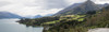 View from Bennett's Bluff of Meiklejohn Bay, Mt. Creighton, Glenorchy-Queenstown Road, Queenstown Lake District, Otago Region, South Island, New Zealand Poster Print - Item # VARPPI170554