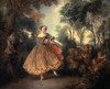 Mademoiselle Camargo Dancing  ca.1730  Nicolas Lancret  Oil on canvas  State Hermitage Museum  St. Petersburg  Russia Poster Print - Item # VARSAL261428