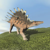 Kentrosaurus dinosaur walking on the grass Poster Print - Item # VARPSTEDV600158P