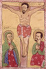 The Crucifixion  5th C.  Artist Unknown  Tempera Poster Print - Item # VARSAL900102690