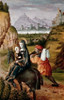 Flight into Egypt  unknown artist  miniature  15th century Poster Print - Item # VARSAL900125166