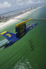 Pensacola, Florida, July 12, 2012 - The U.S. Navy flight demonstration squadron, the Blue Angels, perform a practice flight demonstration over Pensacola Beach, Florida Poster Print - Item # VARPSTSTK106290M
