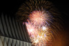 July 4, 2009 - Fireworks explode over the Air Force Academy Cadet Chapel during the Fourth of July fireworks show at the Air Force Academy Poster Print - Item # VARPSTSTK103033M