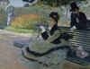 The Bench     Claude Monet  Annenberg Collection  Palm Springs Poster Print - Item # VARSAL11581243
