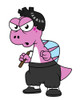 Illustration of a Spinosaurus Bruce Lee Poster Print - Item # VARPSTSTK600060P
