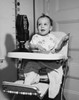 Baby sitting in a high chair Poster Print - Item # VARSAL2559705A