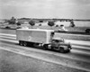 High angle view of a truck moving on a road Poster Print - Item # VARSAL25526624