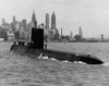 Submarine in the sea, USS Nautilus (8 x 10), Nuclear-Powered Submarine, New York City, New York State, USA Poster Print (8 x 10) - Item # MINSAL25525352