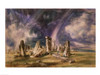 Stonehenge  1835 Poster Print by John Constable (24 x 18) - Item # BALBAL9900