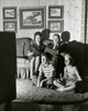 Family watching television in the living room Poster Print - Item # VARSAL2551604