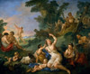 Triumph of Bacchus by Charles Joseph Natoire   France  Paris  Musee du Louvre Poster Print - Item # VARSAL11582415