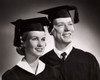 Close-up of two graduates smiling Poster Print - Item # VARSAL2553262