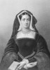 Catherine Of Aragon,Also Spelled Katherine, 1485-1536, First Wife Of Henry Viii. Engraved By J.W.Knight After F.Newenham.From The Book The Queens Of England, Volume I By Sydney Wilmot. Published London Circa. 1890. PosterPrint - Item # VARDPI1859974