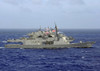 JDS Atago sails in formation with U.S. Navy and Japan Maritime Self Defense Force ships Poster Print - Item # VARPSTSTK104974M