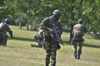 Pathfinders of the Belgian Army proceeding in the fields Poster Print - Item # VARPSTJAE100347M