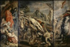 The Raising of the Cross  17th C.  Peter Paul Rubens  Three Panel Triptych  Musee du Louvre  Paris  France Poster Print - Item # VARSAL11582344