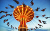 Giant Swing At An Amusement Park PosterPrint