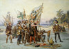 Columbus at San Salvador  Jean Leon Gerome Ferris Poster Print - Item # VARSAL900101823