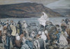 Jesus Teaching by the Seashore   James J. Tissot  Watercolor on Paper Poster Print - Item # VARSAL99990
