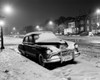 Car parked in town street  covering with snow Poster Print - Item # VARSAL255416618