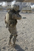 A soldier engages his target on a shooting range at Al Asad, Iraq Poster Print - Item # VARPSTSTK104076M