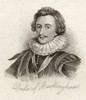 George Villiers 1St Duke Of Buckingham Aka Sir George Villiers Or Baron Whadden Viscount Villiers 1592 1628 English Statesman From The Book Crabbs Historical Dictionary Published 1825 PosterPrint - Item # VARDPI1855574