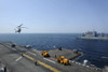 An SA330J Puma helicopter conducts vertical replenishement Poster Print - Item # VARPSTSTK105254M