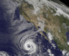 August 21, 2014 - Tropical Storm Lowell strengthening into a large hurricane in the Pacific Ocean Poster Print - Item # VARPSTSTK204430S