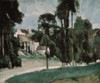 The Path in the Park  Paul Cezanne  Oil on canvas  Pushkin State Museum  Moscow  Russia Poster Print - Item # VARSAL261185