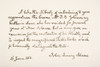 John Quincy Adams, 1767 - 1848. Eldest Son Of President John Adams And Sixth President Of The United States Of America. Hand Writing Sample. PosterPrint - Item # VARDPI1958272