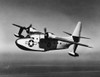 Side profile of a military airplane in flight  JR2F Albatross  US Navy Poster Print - Item # VARSAL25544001