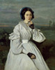 Marie-Louise Sennegon   19th C.   Jean Baptiste Camille Corot   Musee du Louvre  Paris Poster Print - Item # VARSAL1158884
