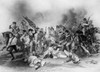 Death of General De Kalb at the Battle of Camden  1780  Alonzo Chappell Poster Print - Item # VARSAL995260
