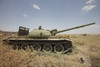 A Russian T-62 main battle tank rest in an armor junkyard in Kunduz, Afghanistan Poster Print - Item # VARPSTTMO100356M