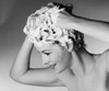 Close-up of a young woman shampooing her hair Poster Print - Item # VARSAL25527247A