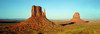 Rock formations on a landscape, The Mittens, Monument Valley Tribal Park, Arizona, USA Poster Print - Item # VARPPI117706