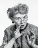 Portrait of a senior woman looking surprised Poster Print - Item # VARSAL25511620