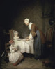 Grace before a Meal   Le Benedictine   Jean-Sim?on Chardin  Musee du Louvre  Paris Poster Print - Item # VARSAL11581931