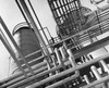 Low angle view of pipelines in an oil refinery Poster Print - Item # VARSAL25535028