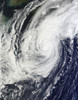 October 29, 2010 - Typhoon Chaba over the Ryukyu Islands, Japan. Poster Print