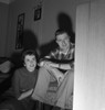 Young couple watching television Poster Print - Item # VARSAL255418051