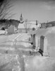 USA  Vermont  church and graveyard in snow Poster Print - Item # VARSAL255423152