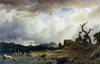 Thunderstorm in the Rocky Mountains  Albert Bierstadt Poster Print - Item # VARSAL2180492743 Thunderstorm in the Rocky Mountains  Albert Bierstadt Poster Print - Item # VARSAL2180492743