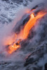 USA, Hawaii, Big Island, View of Pahoehoe lava flowing into Pacific Ocean; Kalapana PosterPrint - Item # VARDPI1980851