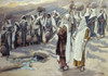Moses Smiteth the Rock in the Desert   James J. Tissot   Jewish Museum  New York Poster Print - Item # VARSAL999450