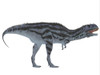 Majungasaurus dinosaur. Majungasaurus was a carnivorous theropod dinosaur that lived in Madagascar in the Cretaceous Period Poster Print - Item # VARPSTCFR200475P