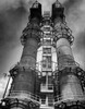 Low angle view of two smoke stacks of a factory Poster Print - Item # VARSAL2554024
