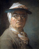 Self Portrait  1775  Jean-Sim?on Chardin  Musee du Louvre  Paris  France Poster Print - Item # VARSAL11581987