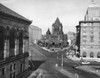 High angle view of a town square  Copley Square  Boston  Massachusetts  USA Poster Print - Item # VARSAL25545044